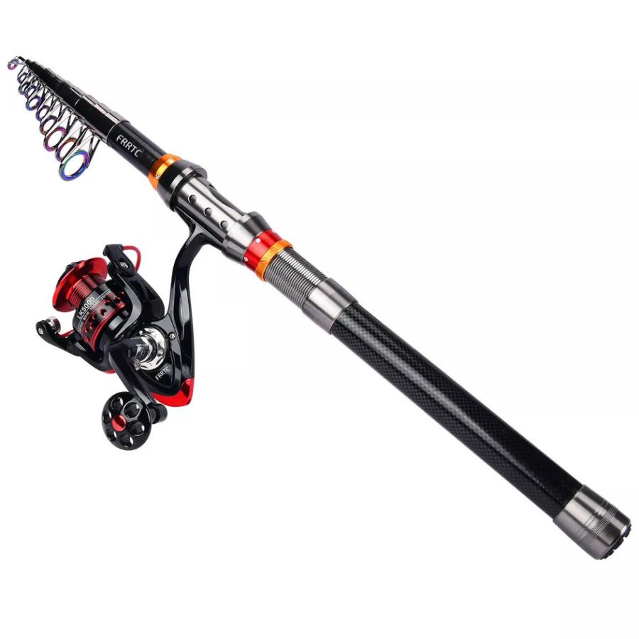 伸縮式釣り竿キット 釣り道具セット 1 8m3 6m 13bbトラベルリールコンボ 供え