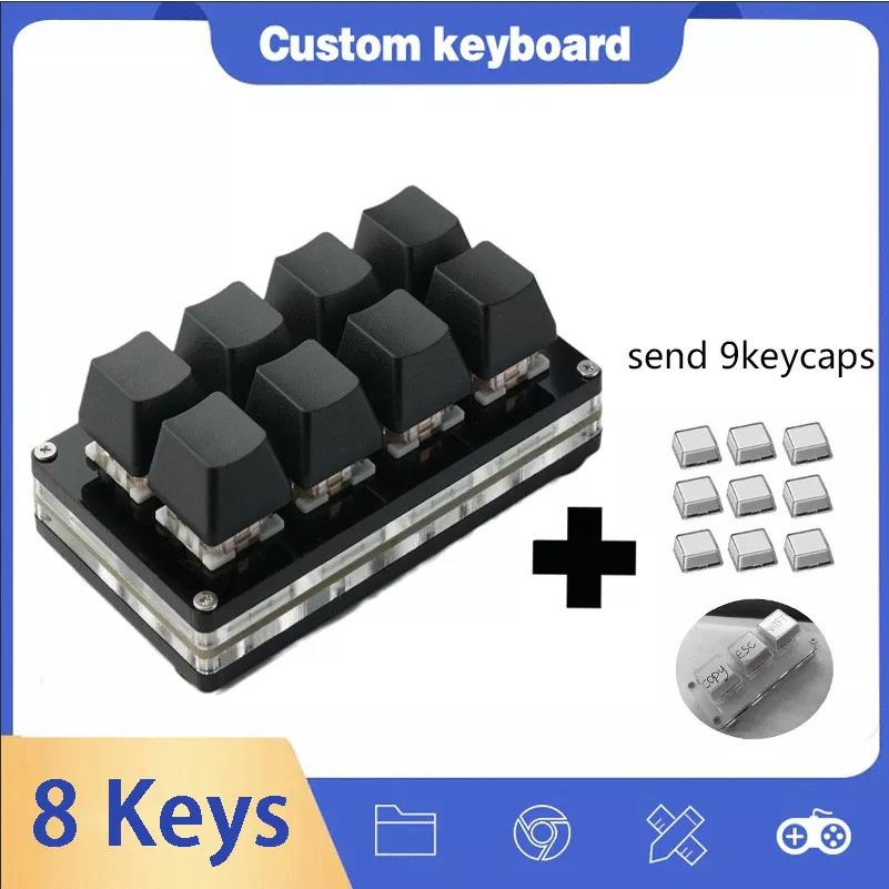 Sayodeviceミニポータブルメカニカルキーボード,8キー,プログラム可能,日曜大工,ショートカット機能,ゲーム用|mc1-store|02