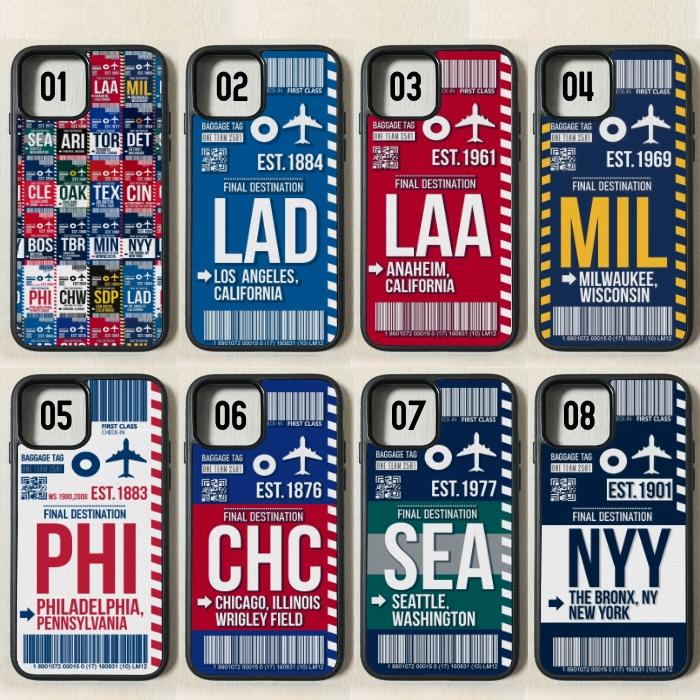 iPhone - AIRTAG MLB CITY デザイン メジャー リーグ ベースボール