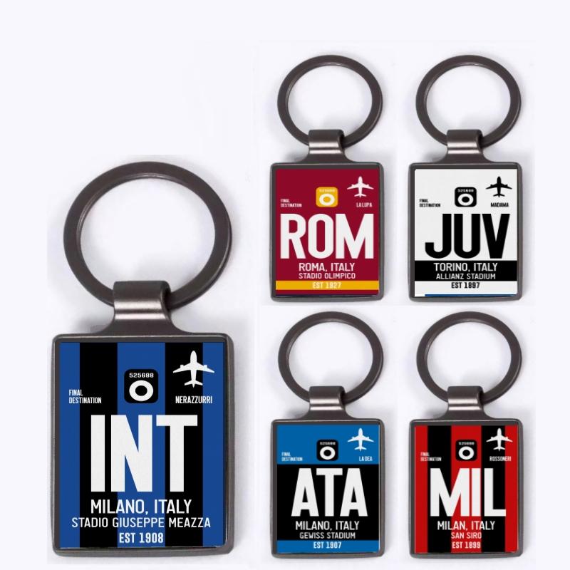 KEY - Simple TAG Italy Serie A イタリア・セリエA Juventus Inter Milan AC Milano ...