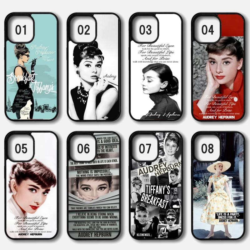 iPhone - Audrey Hepburn オードリーヘップバーン 名言 ソフト