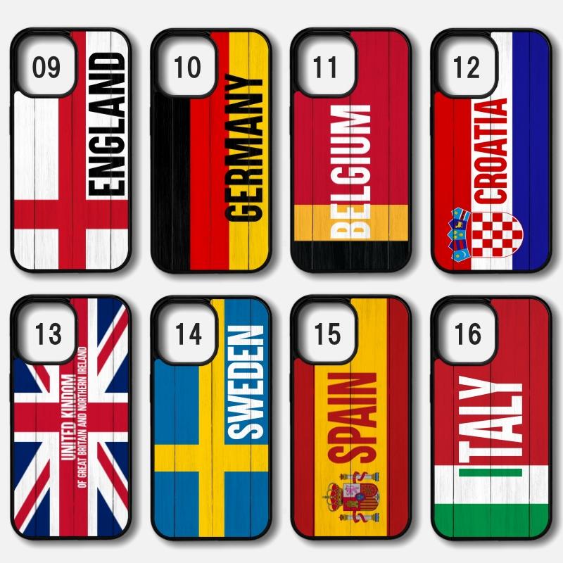 iPhone - Flag 国旗 フラグスタイル ワールド カップ ケース カバー WOOD STYLE |  | 02