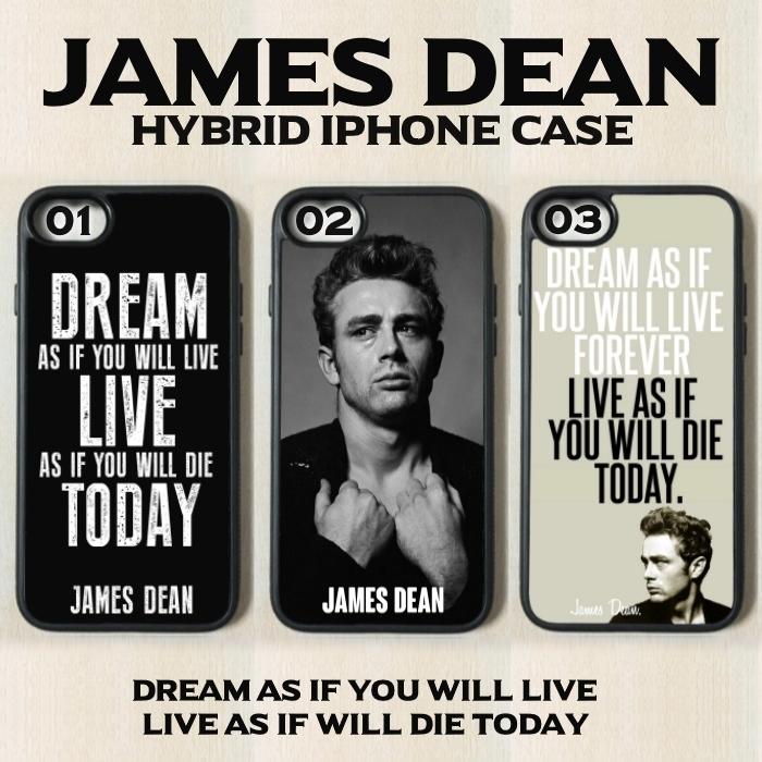 Iphone James Dean ジェームス ディーン 名言 ソフトハイブリッド ケース カバー Plus Jam 01 Mcase 通販 Yahoo ショッピング
