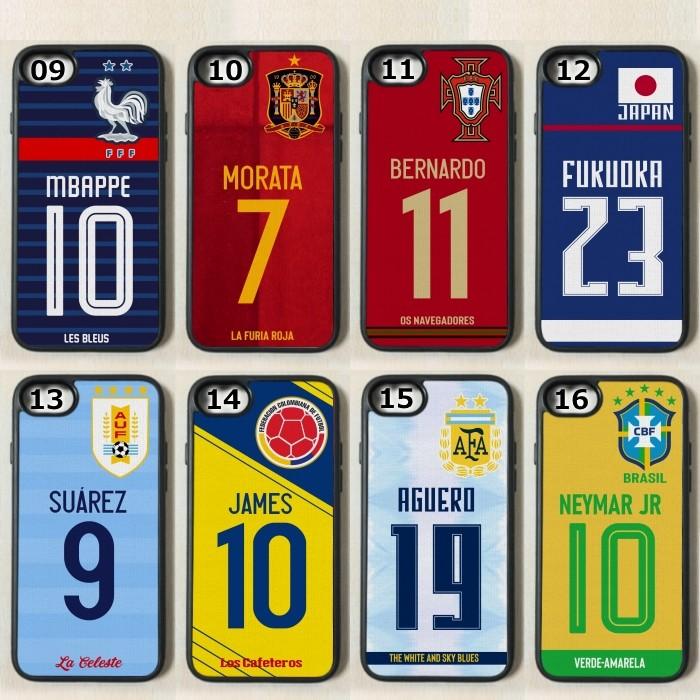 iPhone - オーダーメイド ケース サッカー代表 ユニフォーム ジャージ