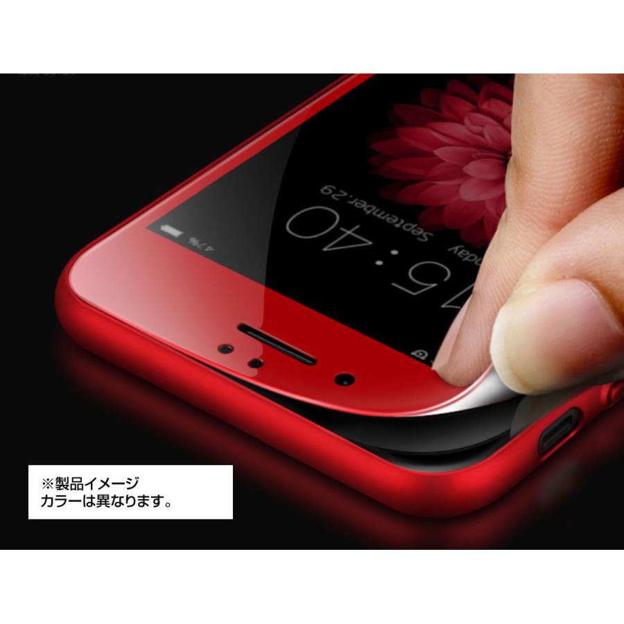 iPhone 7/8用 ガラス液晶保護シート フィルム ハイブリッド ブラック 全面保護 3D アイフォン フィルム おすすめ 張り替え 割れない 指紋つかない 剥がれない |  | 02