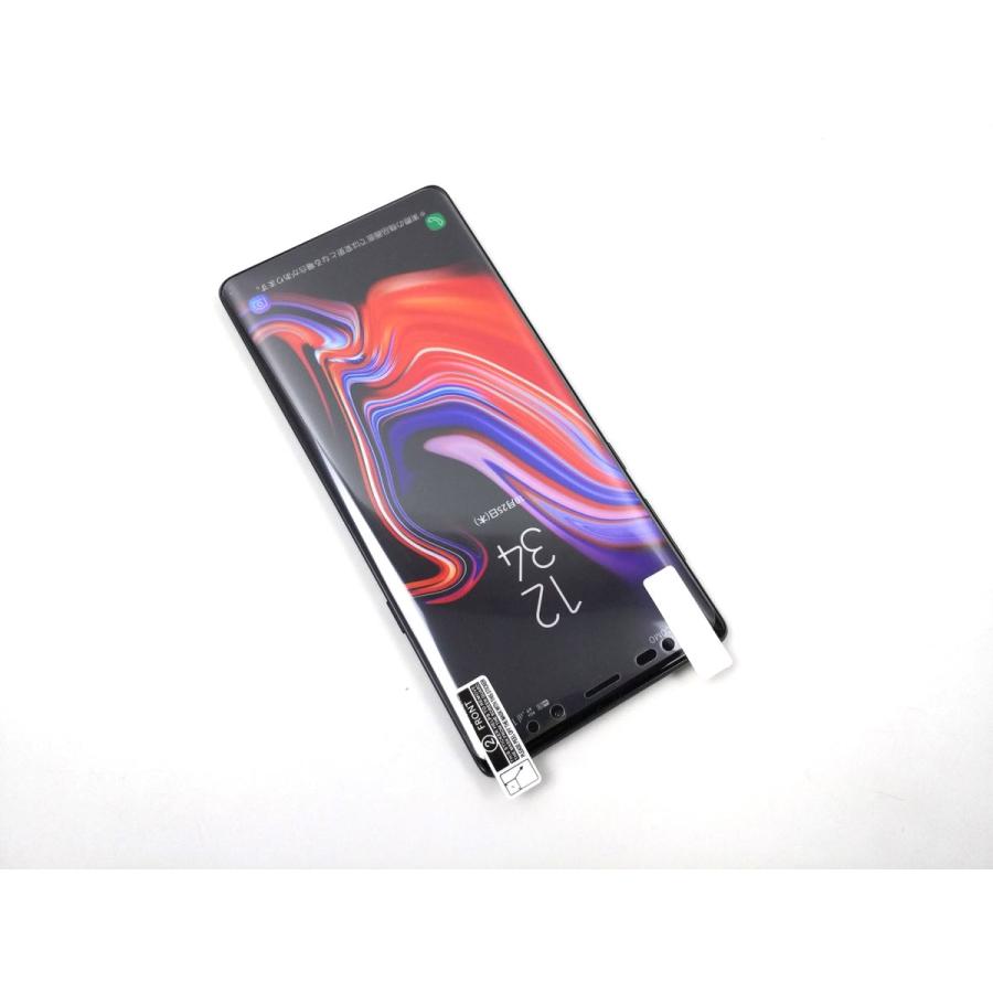 Galaxy Note 9 SC-01L SCV40用 保護フィルム シート ソフトタイプ ギャラクシー 互換性 保護フィルム おすすめ おしゃれ 貼り方 必要 交換 最初から 安い |  | 03