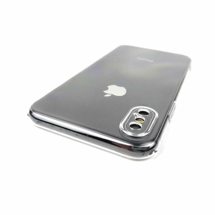 iPhone X/XS用 シンプル薄型ソフトケース カバー クリア 透明 TPU アイフォン 互換性 おすすめ 人気 アイフォーン サイズ おしゃれ まだ使える 薄い カバー |  | 05