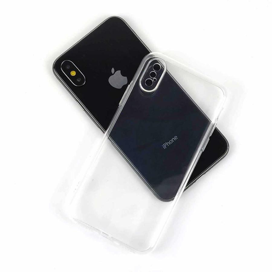 iPhone X/XS用 シンプル薄型ソフトケース カバー クリア 透明 TPU アイフォン 互換性 おすすめ 人気 アイフォーン サイズ おしゃれ まだ使える 薄い カバー |  | 06