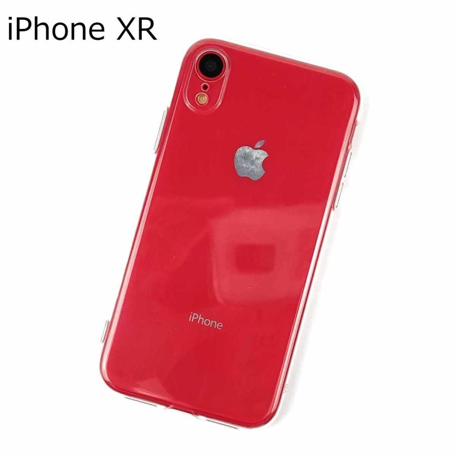 iPhone XR用 シンプル 薄型 ソフトケース カバー クリア 透明 TPU アイフォン 互換性 おすすめ 人気 アイフォーン サイズ おしゃれ まだ使える 薄い | 