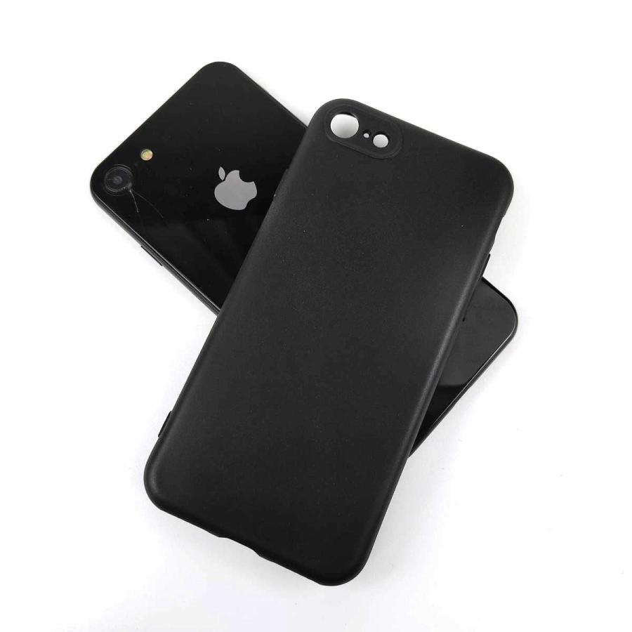 iPhone 7/8用 シンプル 薄型 ソフトケース カバー TPU ブラック アイフォン 互換性 おすすめ 人気 アイフォーン サイズ おしゃれ まだ使える 軽い ソフト 薄い |  | 06