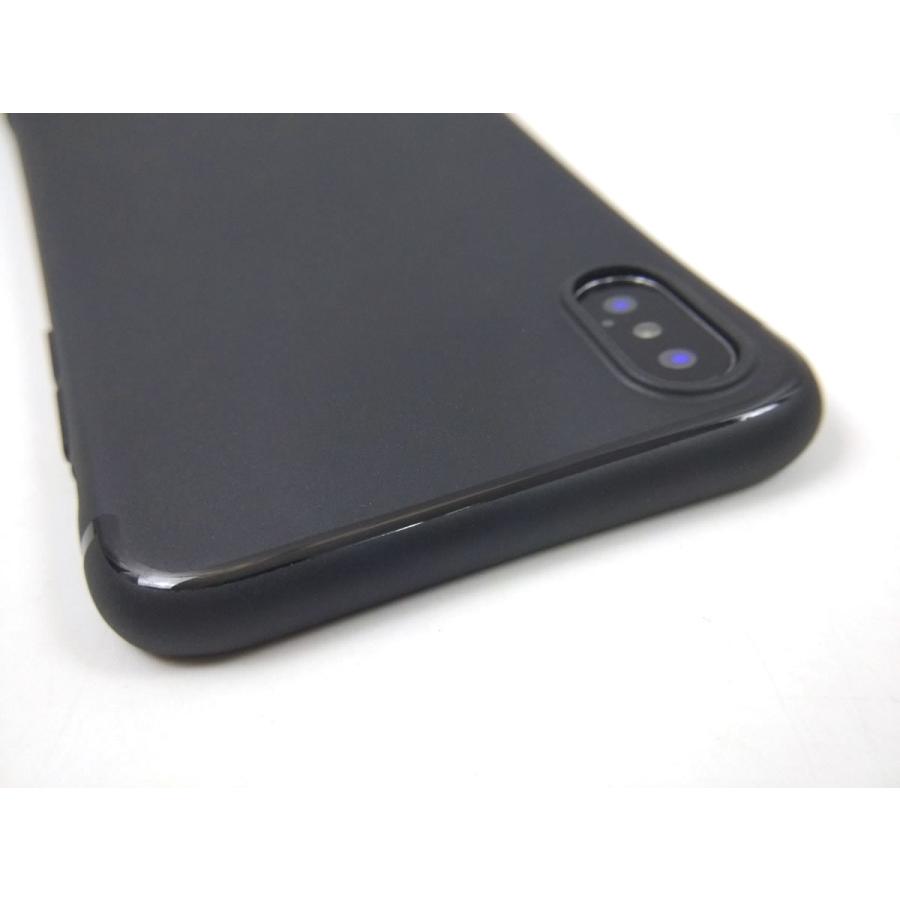 iPhone X用 シンプル 薄型 ソフトケース カバー TPU ブラック ケース サイズ 黒 アイフォーン おしゃれ アイフォン 薄い おすすめ |  | 04