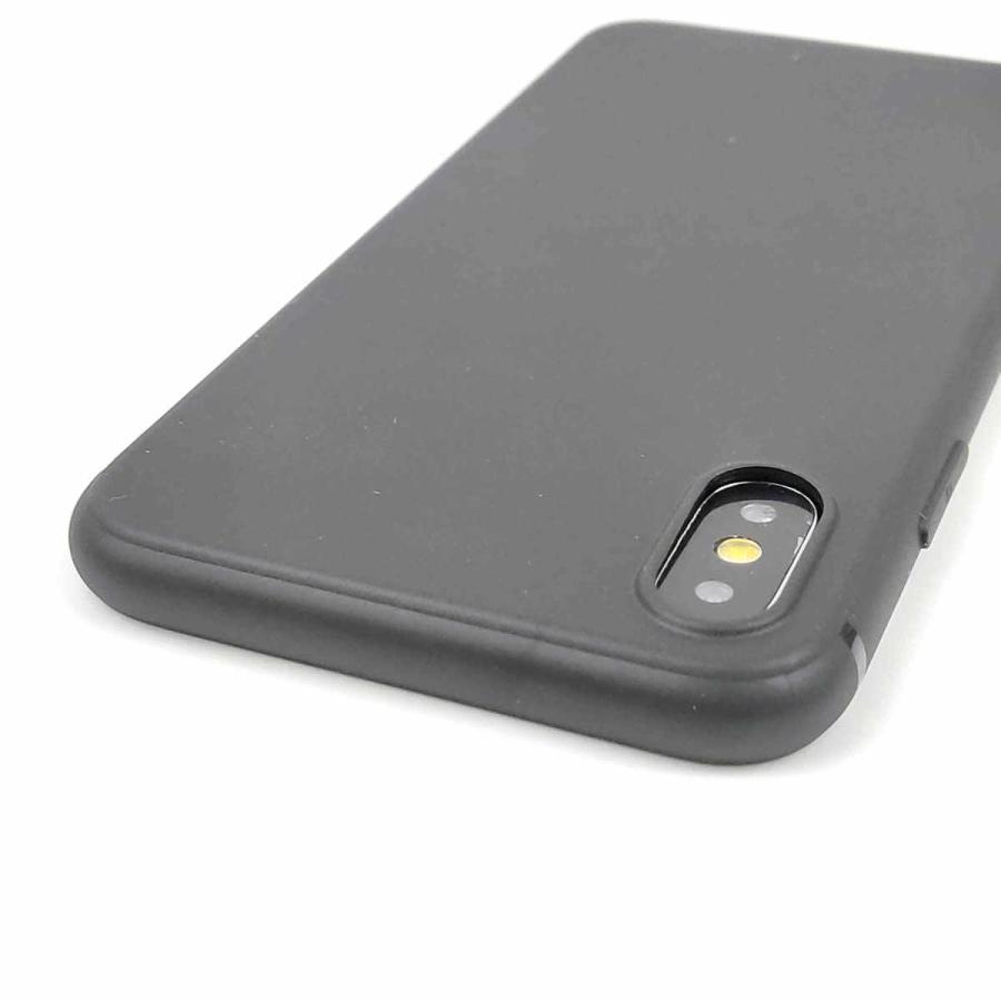 iPhone XS用 シンプル 薄型 ソフトケース カバー TPU ブラック アイフォン 互換性 おすすめ 人気 アイフォーン サイズ おしゃれ |  | 05