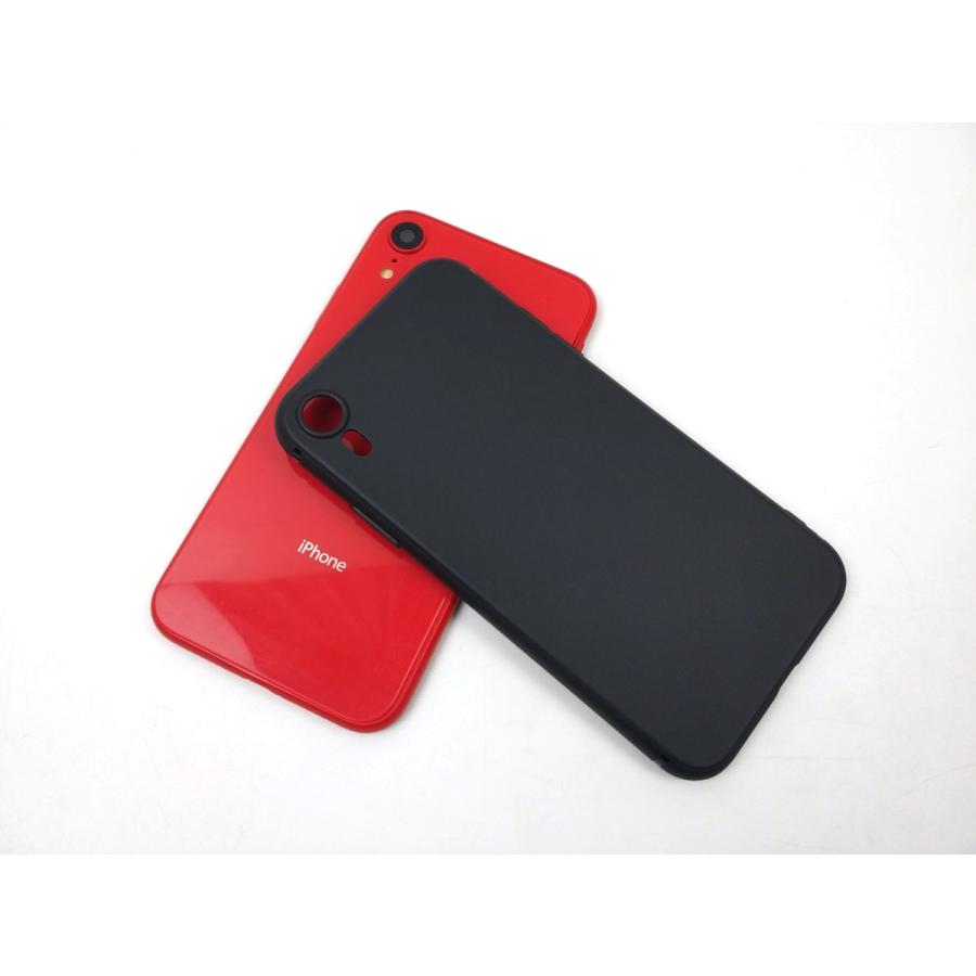 iPhone XR用 シンプル 薄型 ソフトケース カバー TPU ブラック アイフォン 互換性 おすすめ 人気 アイフォーン サイズ おしゃれ |  | 06