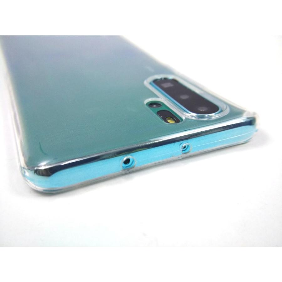 HUAWEI P30 Pro HW-02L ソフトケース カバー TPU 透明 クリア : まる