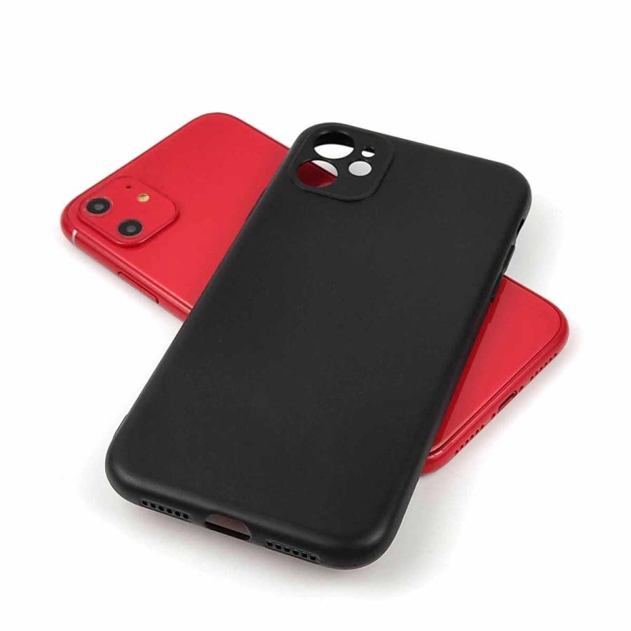iPhone11 ケース TPU ソフトケース 薄型 スマホケース 保護カバー ブラック 耐衝撃 軽量 シンプル アイフォン11 ケースカバー まだ使える アイフォーン |  | 06