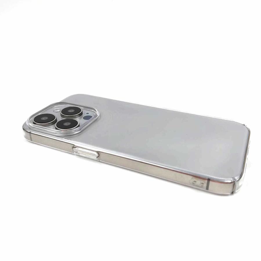 iPhone 15 Pro用 薄型 ハードケース カバー シンプル 透明 クリア 側面フル保護 PC アイフォン 互換性 おすすめ 人気 アイフォーン サイズ |  | 04