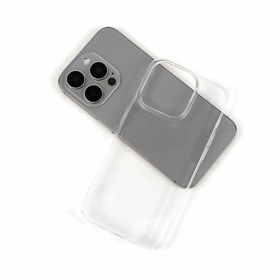iPhone 15 Pro用 薄型 ハードケース カバー シンプル 透明 クリア 側面フル保護 PC アイフォン 互換性 おすすめ 人気 アイフォーン サイズ |  | 06