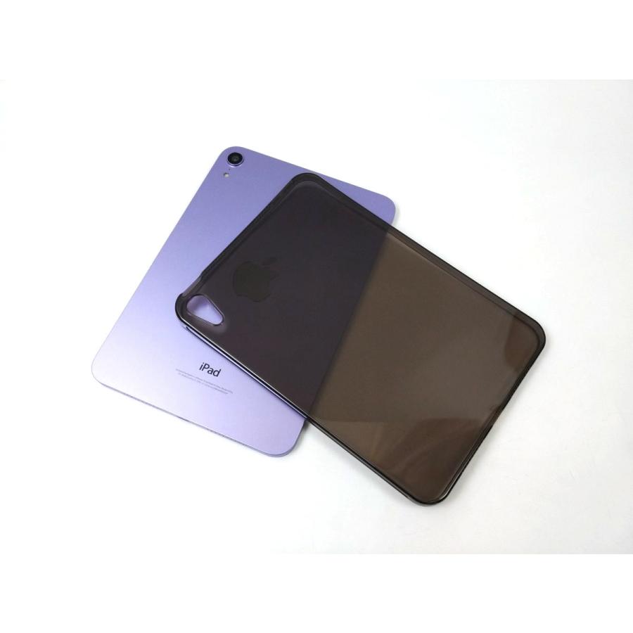 iPad mini 6用 カバー ソフトケース 背面 薄型 TPU クリア ブラック 透明 ケース アイパッド ミニ おしゃれ おすすめ シンプル かわいいケース |  | 06