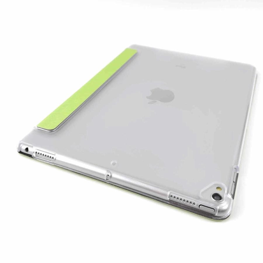iPad Pro 10.5用 カバー PUレザー ハードケース 三折 スタンド 薄型 グリーン アイパッド かわいい ケース 子供 おすすめ 互換性 手帳型 シンプル 薄い おしゃれ |  | 05