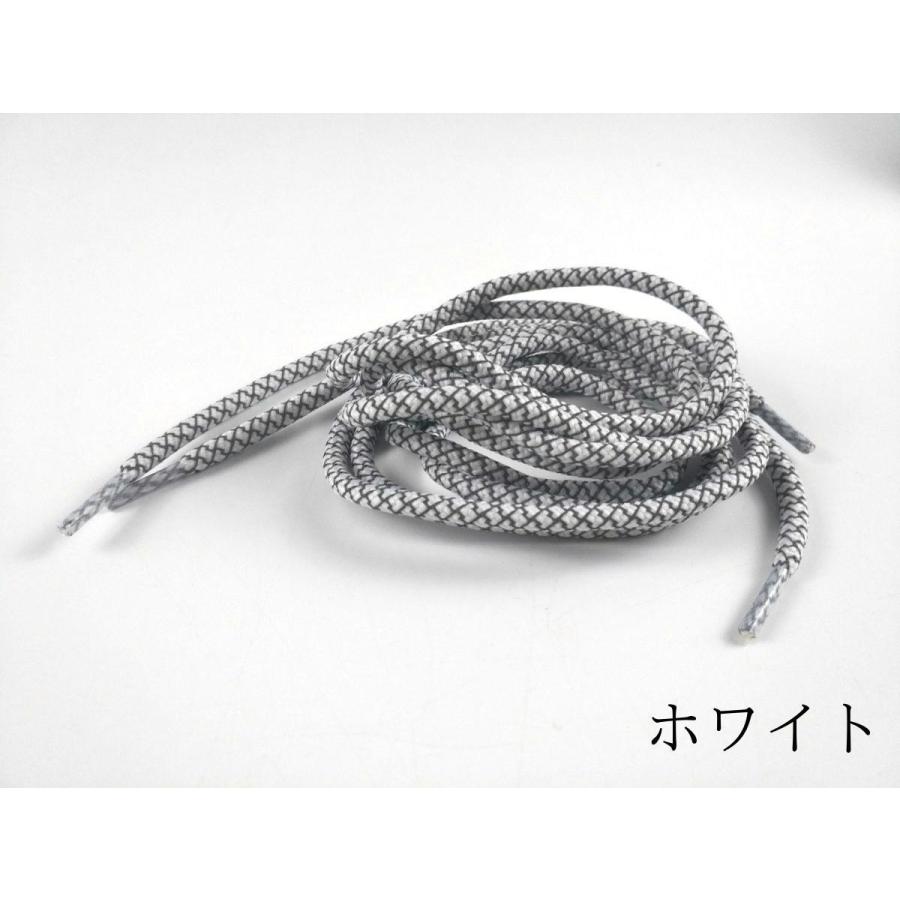 反射 靴ひも 120cm シューレース リフレクター 全11色 1足分2本入り 登山 丸紐 スポーツ 太い アウトドア スニーカー ほどけない 光る 安全 レディース メンズ |  | 04