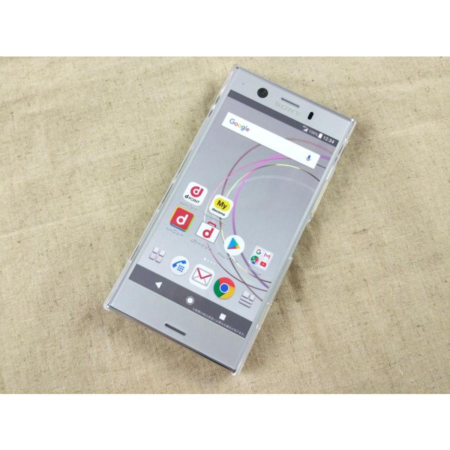 Xperia XZ1 Compact SO-02K ハードケース クリアカバー 透明 ブラック 全2色 |  | 01
