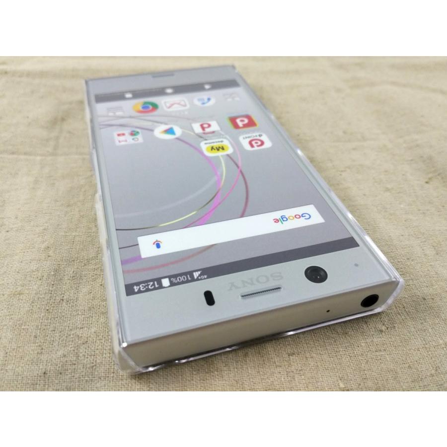 Xperia XZ1 Compact SO-02K ハードケース クリアカバー 透明 ブラック 全2色 |  | 03