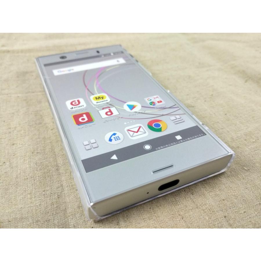 Xperia XZ1 Compact SO-02K ハードケース クリアカバー 透明 ブラック 全2色 |  | 04