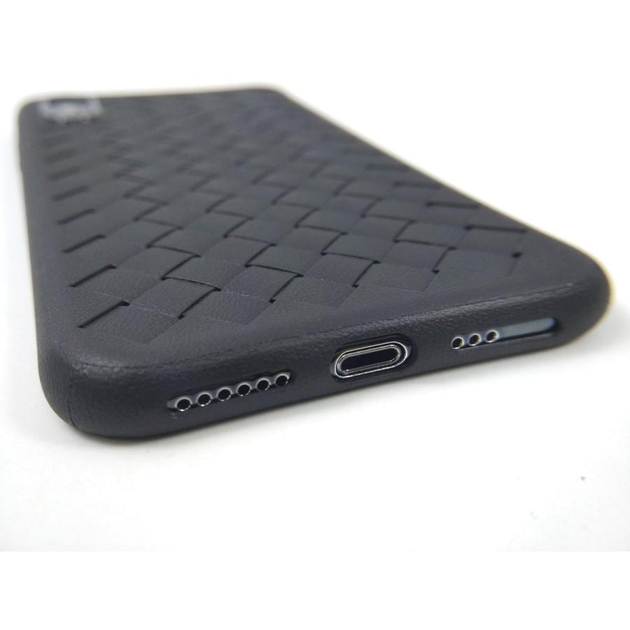 iPhone X用 放熱 ソフトカバー ケース TPU 編み込み風 滑り止め 全3色 アイフォン 互換性 おすすめ 人気 アイフォーン サイズ おしゃれ まだ使える 薄い カバー |  | 07