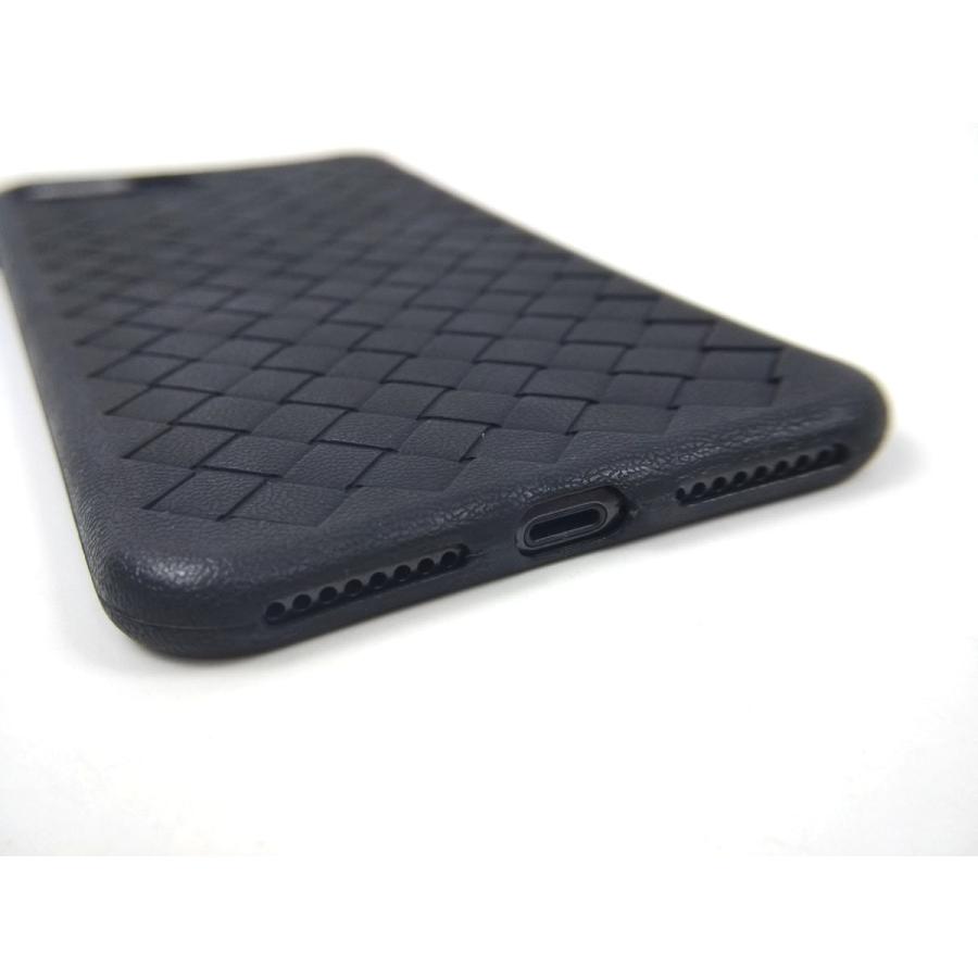 iPhone 7 Plus/8 Plus用 放熱ソフトカバー ケース TPU 編み込み風 滑り止め 全3色 アイフォン 互換性 おすすめ 人気 アイフォーン サイズ おしゃれ |  | 07