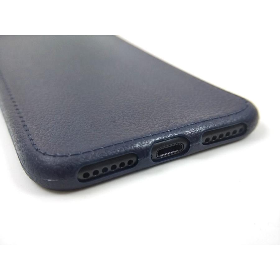 iPhone 7/8 レザー風 シンプル ソフトカバー ケース 薄型 TPU 全4色 アイフォン 互換性 おすすめ 人気 アイフォーン サイズ おしゃれ |  | 08