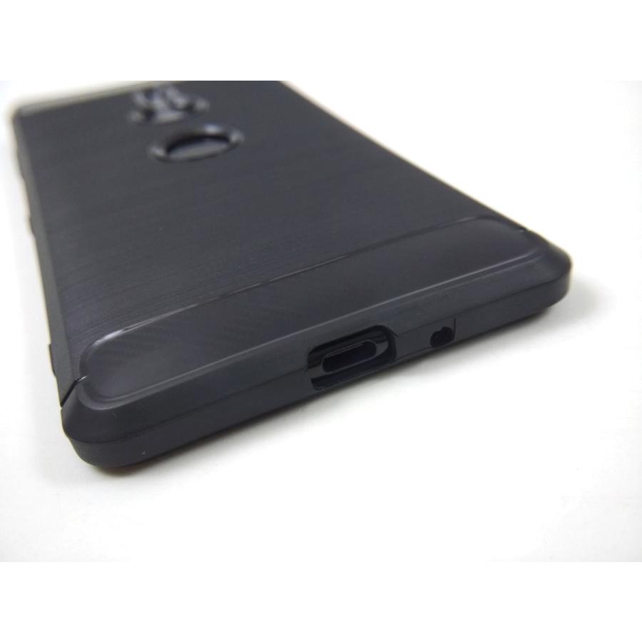 Sony Xperia XZ3 SO-01L SOV39 801SO ソフトケース カバー TPU 全4色 エクスペリア スマホ ケース スマホカバー 携帯ケース 黒 灰 群青 赤 滑り止め |  | 07