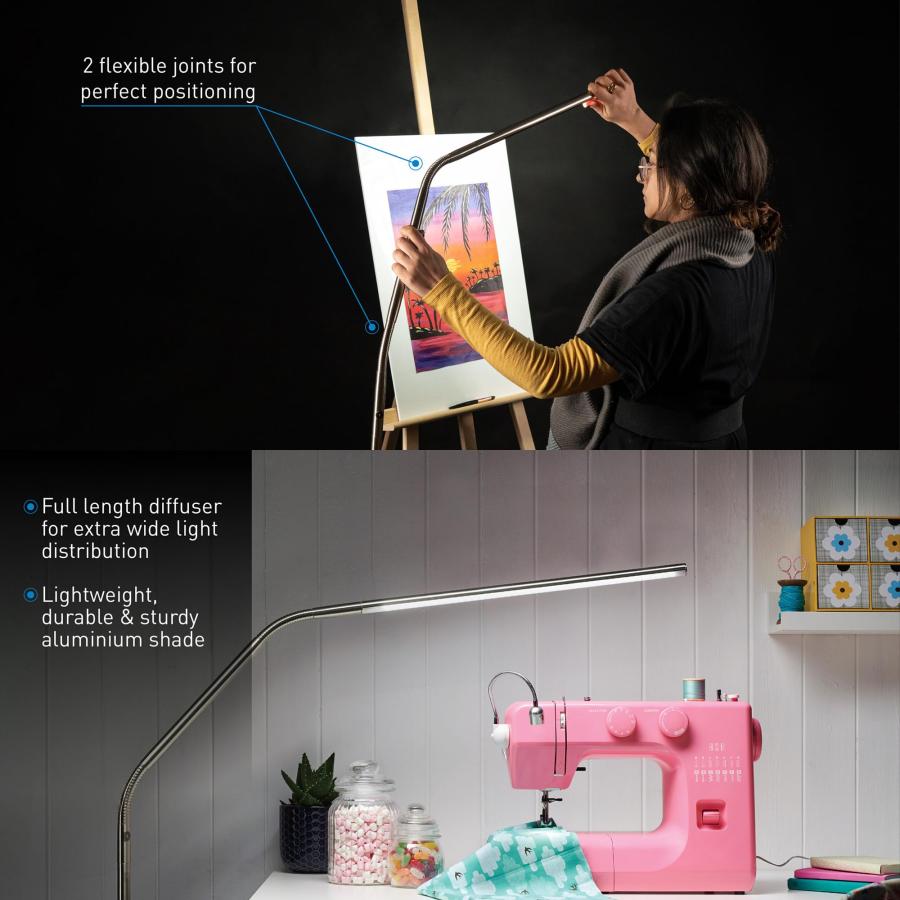 英国　デイライト社　スリムライン3 LED フロアスタンド　daylight 英国 デイライト社 スリムライン3 太陽光 LED フロアーライト