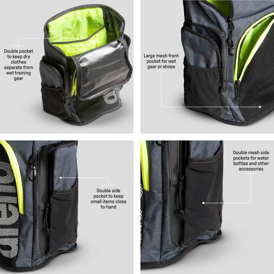 【断捨離】arena ブラック リュック 45L 断捨離】arena ブラック リュック 45L 楽天市場】arena 45lバッグの通販