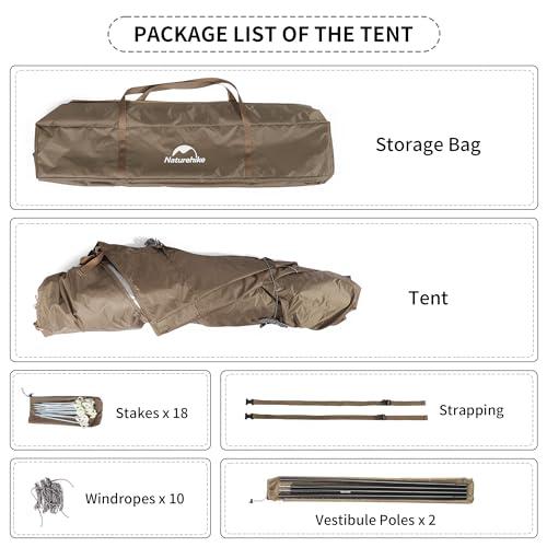 Naturehike(ネイチャーハイク) コットテント キャンプ用 簡単