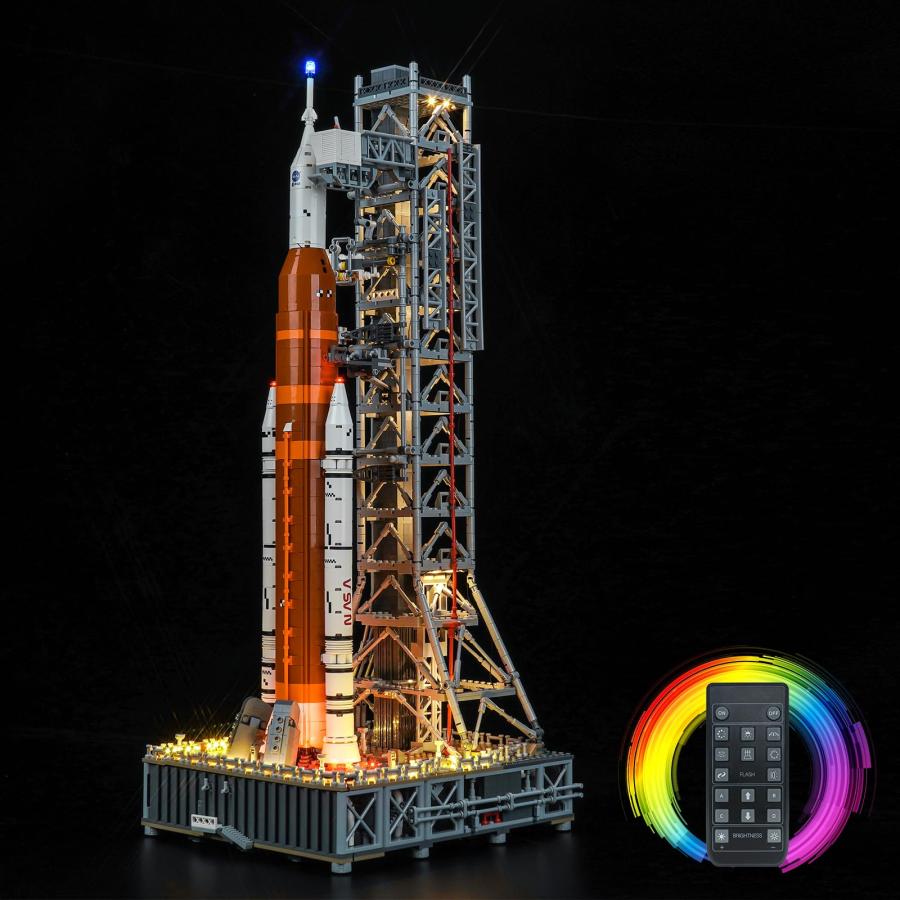 BrickBling LEDライト レゴ10341 NASA アルテミス宇宙発射