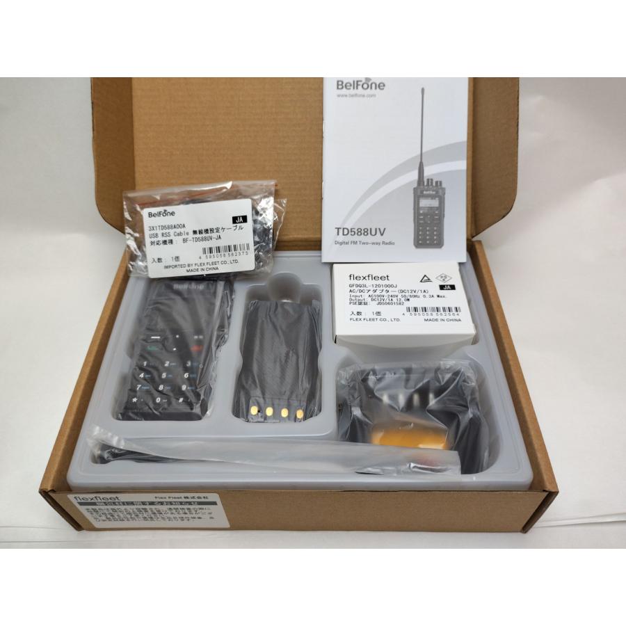 【DMR】BF-TD588UV-JA　144/430ＭHz帯　5Wタイプ BF-TD588UV-JA(BFTD588UVJA) BelFone 中国製 144/430MHz 帯