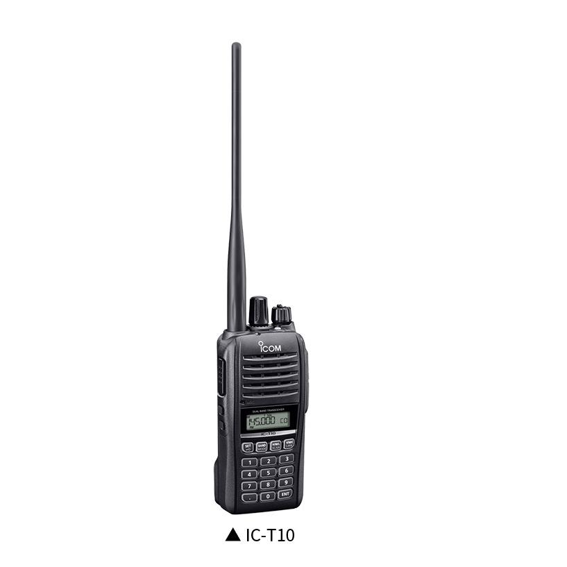 IC-T10(ICT10) アイコム ICOM 144/430MHz デュアルバンド 5W FMトランシーバー テンキータイプ｜mccoywje