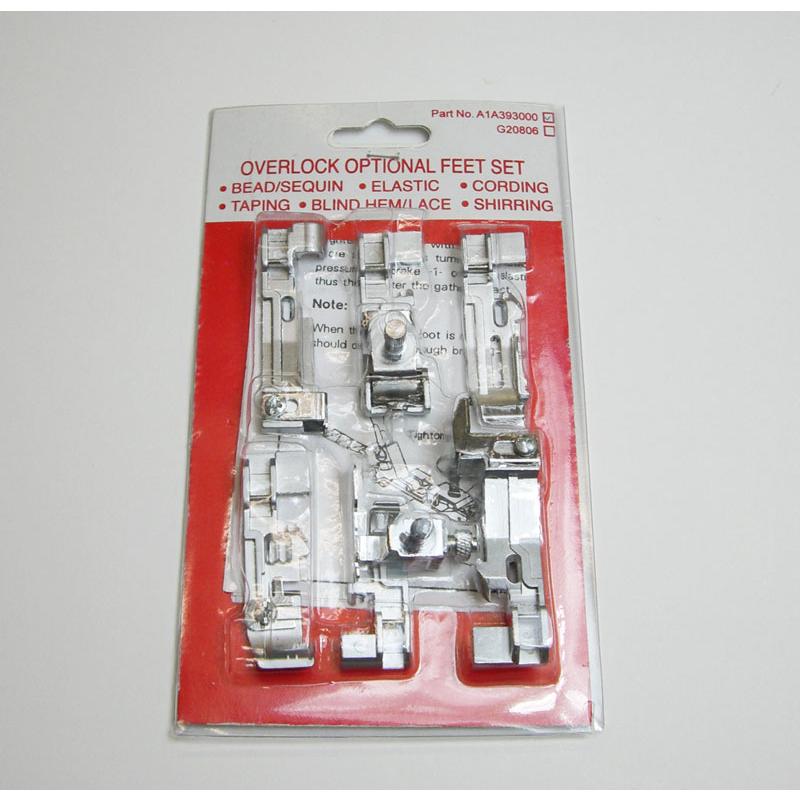 JUKI MO-50e/MO-50eN用アタッチメント 6個セットパック 品番：40134119 | JUKI