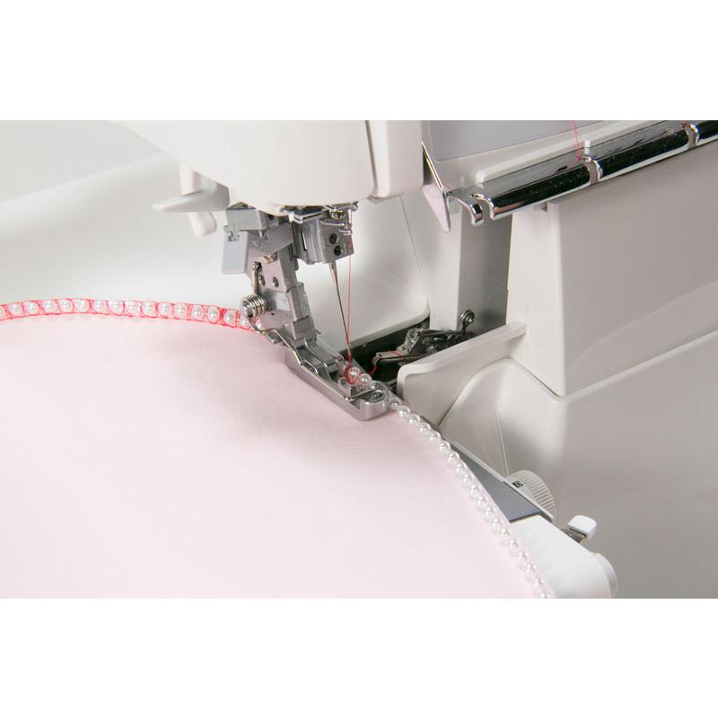 JUKI 円縫いパール付け押さえ ロックミシン用 品番：40149059【対応機種】MO-1000M MO-1000ML MO-3000 MO-2800 | JUKI