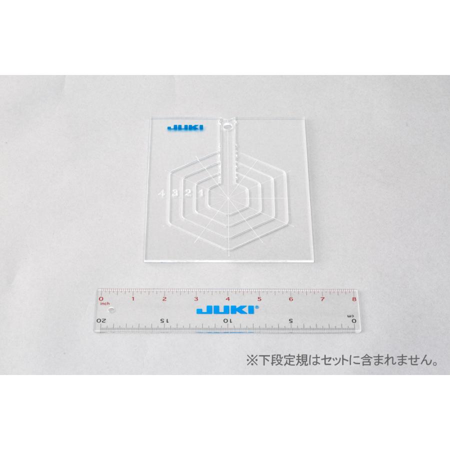 JUKI キルト用 ルーラーセット(5点セット) 品番：40209956 【家庭用ミシン N、X、F、Gシリーズ専用】 | JUKI | 04