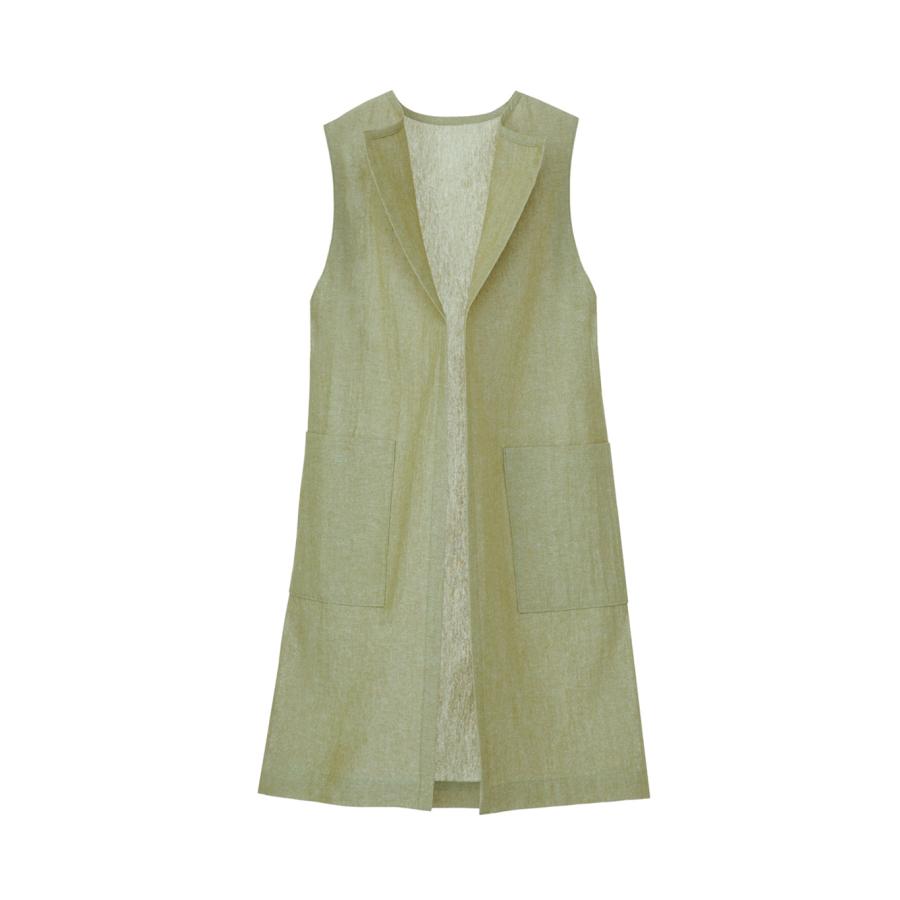 ロングジレ（ノーカラー＆フード風衿）6525 型紙 パターン フィットパターン サンプランニング 大人 子供 ベビー 赤ちゃん 作り方 洋裁 手作り 簡単 レシピ | ブランド登録なし | 02