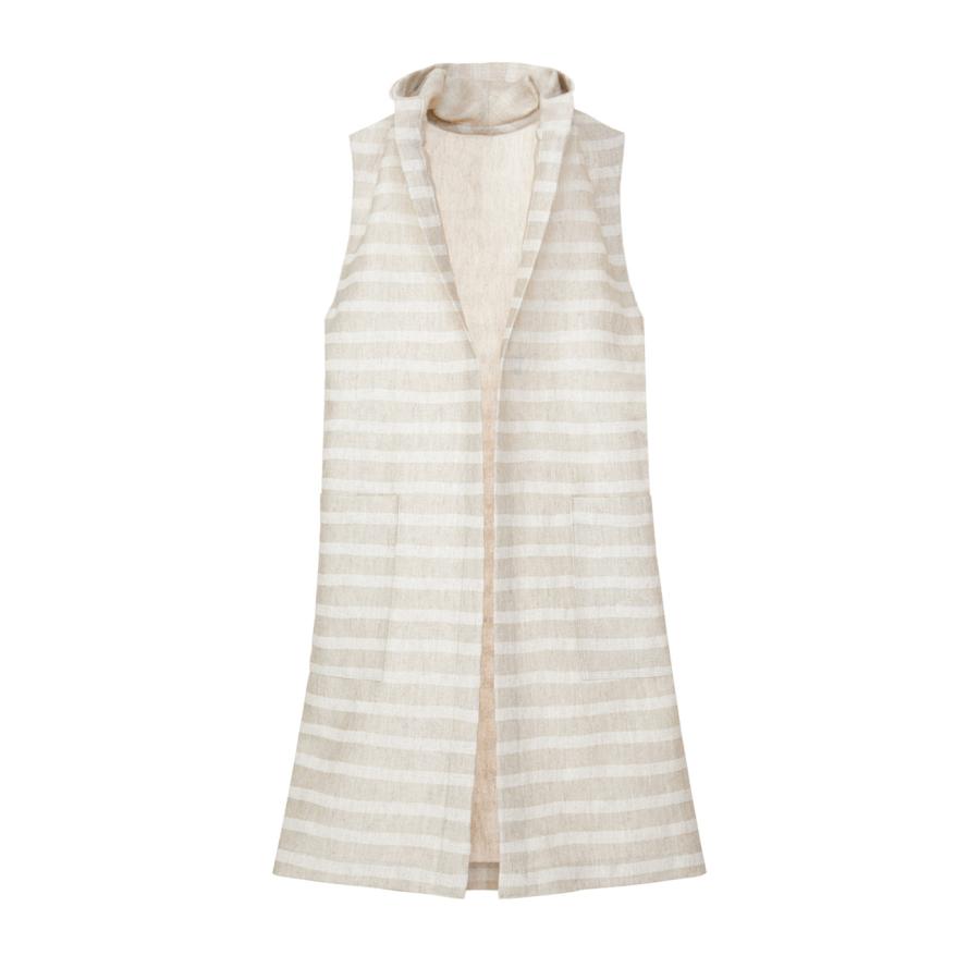 ロングジレ（ノーカラー＆フード風衿）6525 型紙 パターン フィットパターン サンプランニング 大人 子供 ベビー 赤ちゃん 作り方 洋裁 手作り 簡単 レシピ | ブランド登録なし | 03