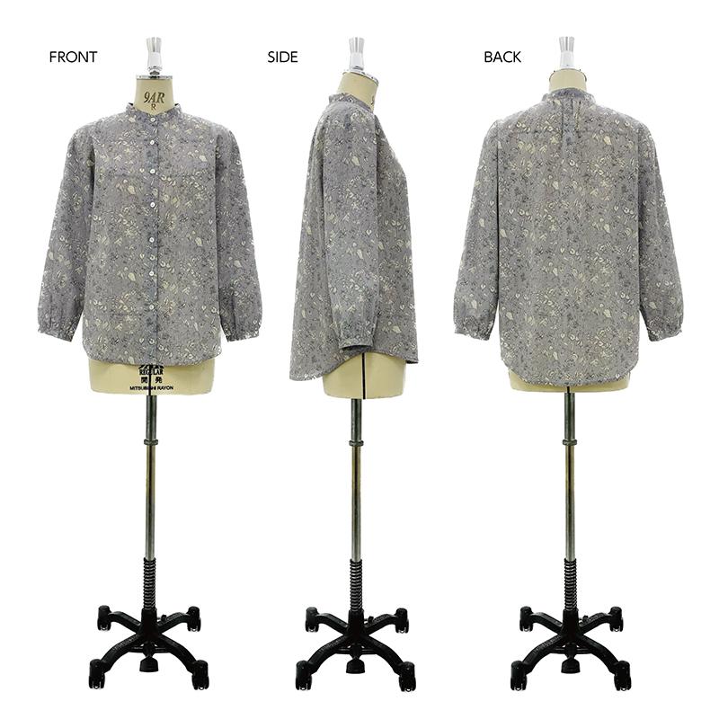 型紙 パターン バンドカラーブラウス 6530 フィットパターンサン  サンプランニング 大人 子供 ベビー 赤ちゃん 作り方 洋裁 | ブランド登録なし | 04