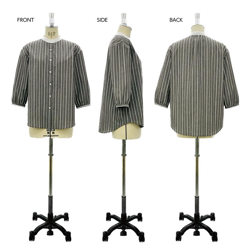 型紙 パターン バンドカラーブラウス 6530 フィットパターンサン  サンプランニング 大人 子供 ベビー 赤ちゃん 作り方 洋裁 | ブランド登録なし | 05