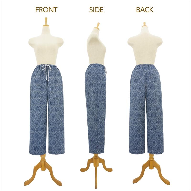 型紙 パターン ウエストゴムのセミワイドパンツ No.6543 フィットパターンサン サンプランニング大人 子供 ベビー 赤ちゃん 作り方 洋裁 | ブランド登録なし | 05