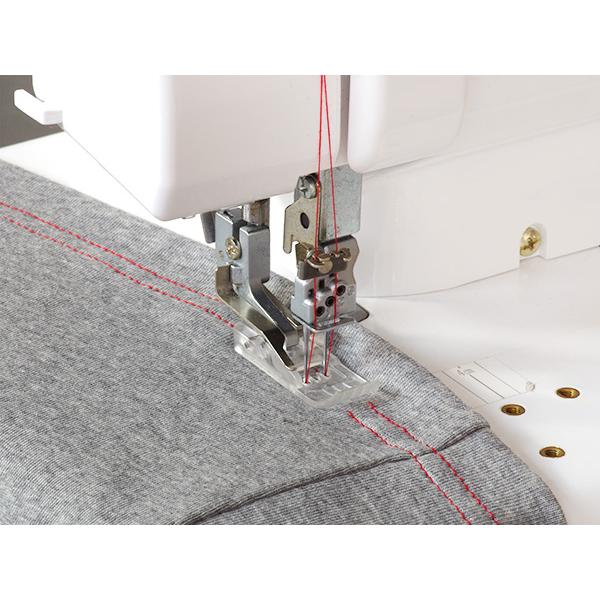 ベビーロック baby lock ふらっとろっく専用アタッチメント カバーステッチ用透明押え パーツ No.B5002S17A Kanade ふらっとろっく 縫希星 | ベビーロック