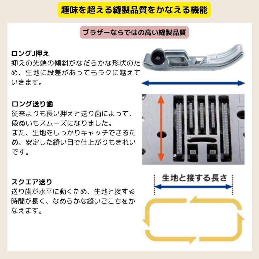 ミシン ブラザー CR2600W 刺繍ミシン 初心者 コンピューターミシン 刺繍 ミシン糸 自動糸切り 簡単 刺繍糸 セット 自動糸調子 EMG2301 | ブラザー工業 | 06