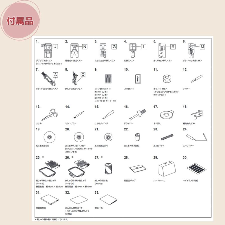 ミシン講習特典と豪華プレゼント付 ミシン ブラザー ソレイユCRW 刺繍 コンピューターミシン 自動糸切り 自動糸調子 本体 | ブラザー工業 | 17