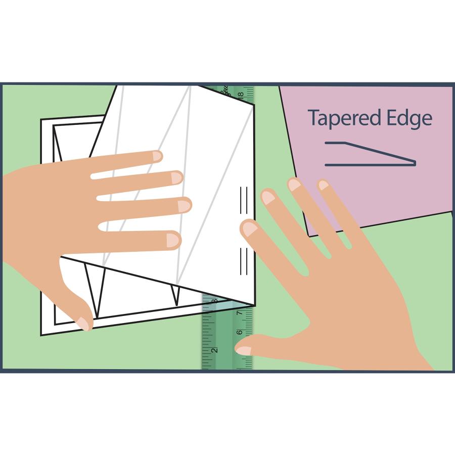 1/4インチ段差定規 (Easy-クオーター) 20.0cm (L) x 2.54cm (W) パッチワーク ペーパークラフト キルト ソーイング 手芸 縫製 裁縫 ジャノメ JANOME |  | 04