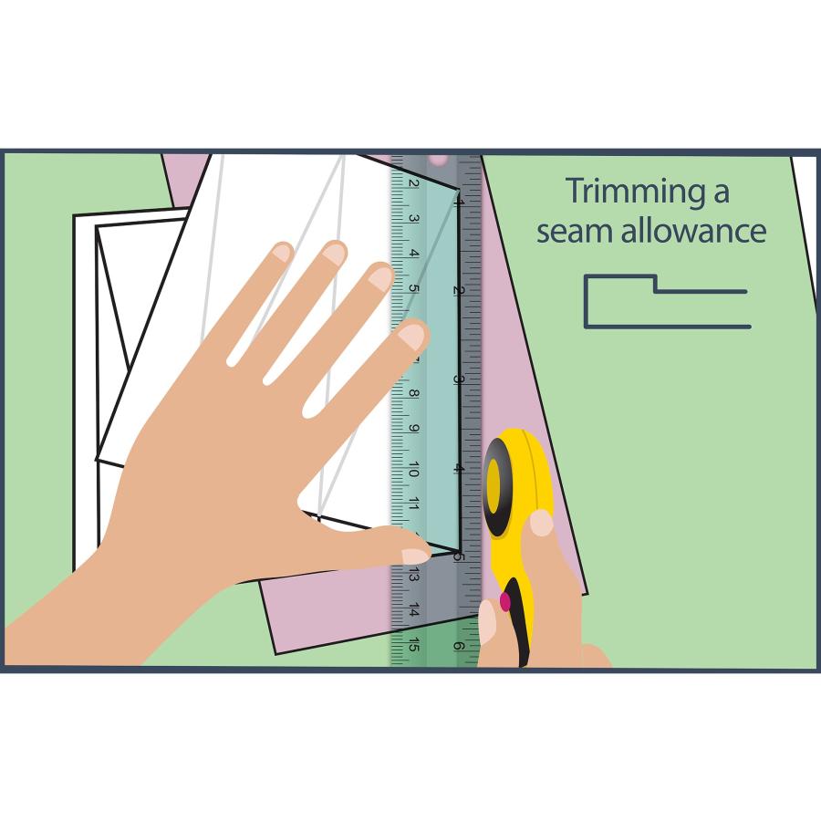 1/4インチ段差定規 (Easy-クオーター) 20.0cm (L) x 2.54cm (W) パッチワーク ペーパークラフト キルト ソーイング 手芸 縫製 裁縫 ジャノメ JANOME |  | 05